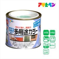 アサヒペン　AP　水性多用途カラー　1/5L　ライトグリーン　as36　（直送品）