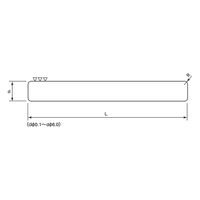ケーエス産業 スーパーシャフト 公差h7 1003 30個入り 1セット(300個:30個×10パック)（直送品）