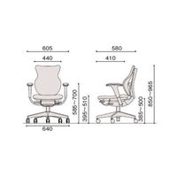 【設置込】イトーキ　cassico（カシコ） オフィスチェア　T型肘付　背面：樹脂タイプ（オフホワイト）　背座：パンプキンイエロー　1脚（直送品）