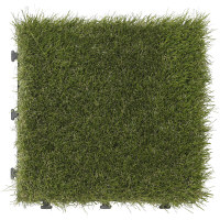 タカショー　敷くだけ人工芝　300×300　1セット（18枚入り）　（直送品）