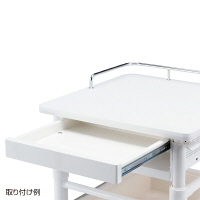 サンワサプライ　RAC-HP103・104シリーズ用引き出し　ホワイト　ワゴン関連品　RAC-HP100HTWN　（直送品）