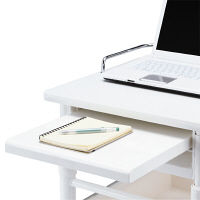 サンワサプライ　RAC-HP103・104シリーズ用スライド棚　ホワイト　ワゴン関連品　RAC-HP100STWN　（直送品）