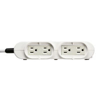 サンワサプライ　病院用タップ（3P・4個口・3m・ホワイト）　TAP-MR7548TD3　（直送品）