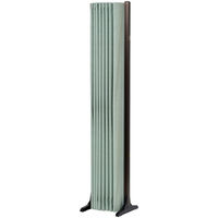 プラチナ万年筆 アコーデオンスクリーン H1650 グリーン（ブロンズ柱） ADS-N016-A1 1台 防炎 クロス衝立 パーテーション（直送品）