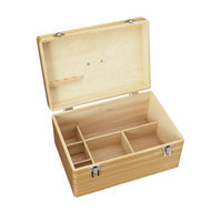 松吉医科器械 マイスコ木製救急箱(大) MY-4700 1個 10-3095-01（直送品）