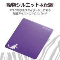 エレコム アニマルマウスパッド ネコ MP-111E 1個