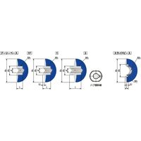 鍋屋バイテック(NBK) Vプーリー 124-VA-2-24 1個（直送品）