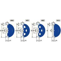 鍋屋バイテック(NBK) Vプーリー 240-5V-10 1個（直送品）