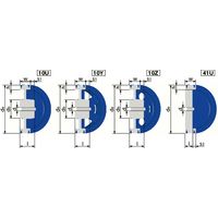 鍋屋バイテック(NBK) Vプーリー 400-5V-5 1個（直送品）