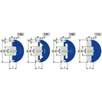 鍋屋バイテック(NBK) Vプーリー 450-3V-5 1個（直送品）