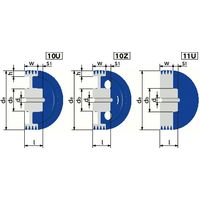 鍋屋バイテック(NBK) Vプーリー 500-3V-4 1個（直送品） - アスクル