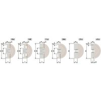 鍋屋バイテック(NBK) ブッシングプーリー PK-224-8 1個（直送品）