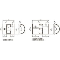 フレキシブルカップリング ー ジョーマックス＜sup＞（R）＜/sup＞標準タイプー スパイダ：NBR L070-S-16H7-16H7（直送品）