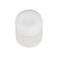 コクゴ PE広口瓶 白 50ml 101-5840202 1セット(100個:1個×100本)（直送品）