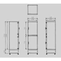 コクゴ デシケーター G-10P （透明塩ビ） 101-00705 1台（直送品）