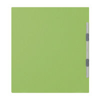 プラス PPフラットファイルA4S厚とじLGR 98344 1冊