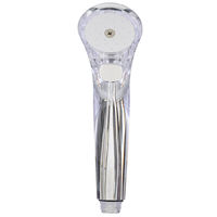 カクダイ ガオナ シャワーヘッド クリア 手元ストップ 節水30% 低水圧対応 一時止水 日本製 GA-FC012 1個