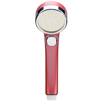 マジカヨ・アリエーネ シャワーヘッド 節水 ストップ （シャワー穴0.3mm 浴び心地やわらか 低水圧対応 ルージュピンク） GA-FC020　（直送品）