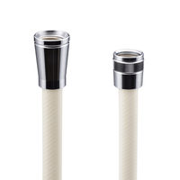 カクダイ ガオナ 長いシャワーホース 切売り 抗菌 ほとんどのメーカーに対応 交換 200cm 日本製 アイボリー GA-FF011 1本