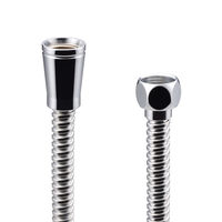 カクダイ ガオナ シャワーホース メタル 取替用 1.6mアダプター付 ほとんどのメーカーに対応 フレキ ラセン GA-FF016 1本