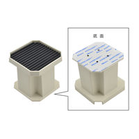 これカモ 洗濯機用 かさ上げ台 （振動軽減 掃除・メンテナンスに最適 置くだけ簡単） GA-LF001