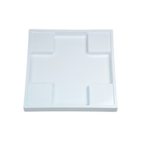 ガオナ 洗濯機用防水パン 640×640mm （水滴から守る 取付簡単） GA-LF009　（直送品）