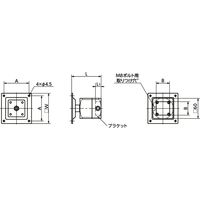 鍋屋バイテック(NBK) 電気器具用ブラケット DFTM-100-AA-40 1個（直送品）