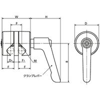 鍋屋バイテック(NBK) FA関連 クランプ FGCFA-46-16-B-MT 1個（直送品）