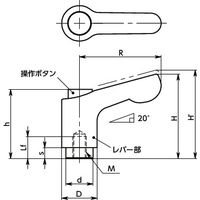 鍋屋バイテック(NBK) LDCFS-6-OR-COR 1個（直送品）