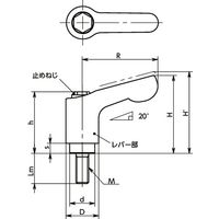 鍋屋バイテック(NBK) LDCMS-6-12-AS 1個（直送品）