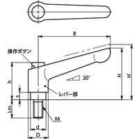 鍋屋バイテック(NBK) LDMS-4-25-OR-CBK 1個（直送品）
