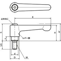 鍋屋バイテック(NBK) LHM-5-20-OR 1個（直送品）
