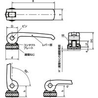 鍋屋バイテック(NBK) LWAF-82-M6 1個（直送品）
