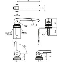 鍋屋バイテック(NBK) LWAMS-101-M10-30-ANI 1個（直送品）