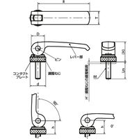 鍋屋バイテック(NBK) LWAMS-63-M6-30 1個（直送品）