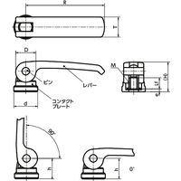 鍋屋バイテック(NBK) LWBFS-101-M10 1個（直送品）