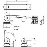 鍋屋バイテック(NBK) LWBFS-63-M5-ANI 1個（直送品）