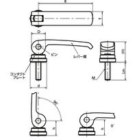 鍋屋バイテック(NBK) LWBMS-63-M6-30-ANI 1個（直送品）