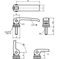 鍋屋バイテック(NBK) LWBMS-63-M6-50 1個（直送品）