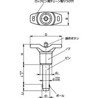 鍋屋バイテック(NBK) プランジャー PWBLS-12-60 1個（直送品）