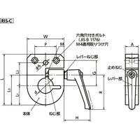 鍋屋バイテック(NBK) インジケーター RIS-C 1個（直送品）