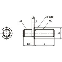 鍋屋バイテック(NBK) SADS-M8-80-LC 1個（直送品）