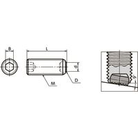 鍋屋バイテック(NBK) クランピング治具 SCS-M10-25-GB 1個（直送品）
