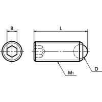 鍋屋バイテック(NBK) クランピング治具 SCS-M10F-20-R 1個（直送品）