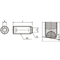 鍋屋バイテック(NBK) クランピング治具 SCS-M12F-20-F 1個（直送品）