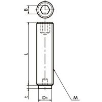 鍋屋バイテック(NBK) クランピング治具 SGPS-M8-12-BR 1個（直送品）