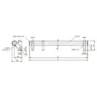鍋屋バイテック(NBK) FA関連 取手 チューブラ取っ手 UXBF-28-992-AL 1個（直送品）