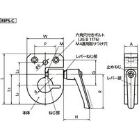 鍋屋バイテック(NBK) インジケーター RIPS-C-OR 1個（直送品）
