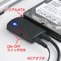 サンワサプライ SATAーUSB3.0変換ケーブル USB-CVIDE3 1個（直送品）