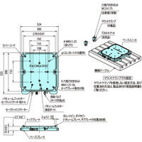 イマオコーポレーション MBーVM300 ベースユニット 1個（直送品）